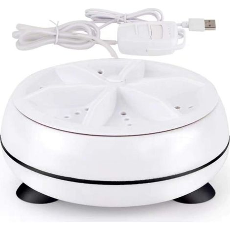 Mini machine à laver portable à ultrasons pour enlever la saleté - Câble USB - Pour voyage, maison, voyage d'affaires (1/4)