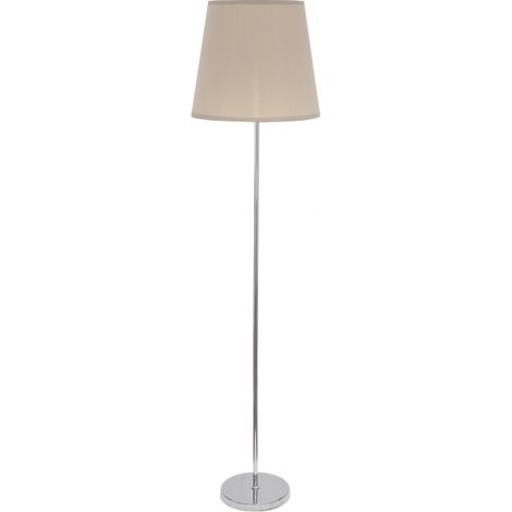 Lampe de Stehleuchte Maldivas Living Room 1xe27 Chrom/Stein 40d de FABRILAMP.