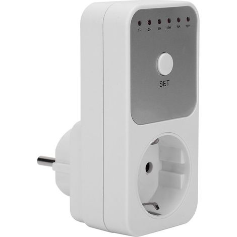 Minuterie de prise de courant avec compte à rebours, contrôleur de minuterie, prise standard européenne 230 V (1/5)