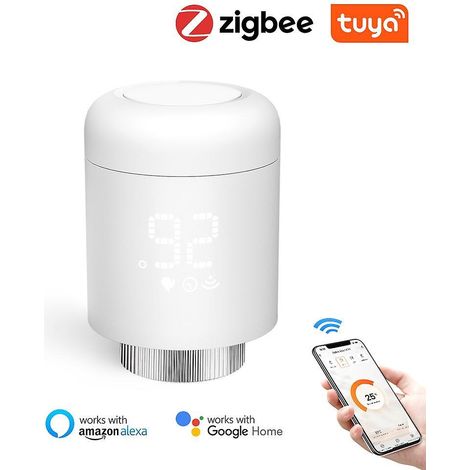 Tuya Zigbee Thermostatventile für Heizkörper – Intelligente drahtlose Steuerung per Smartphone-App für Ihre Heizung