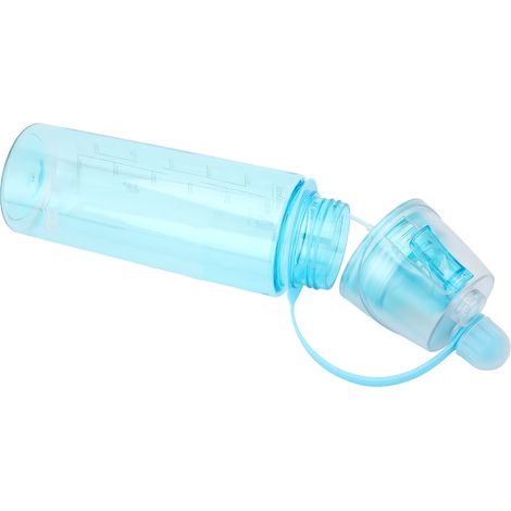 Bidon de pulvérisation réutilisable grande contenance pour activités extérieures randonnée sport bleu (1/5)