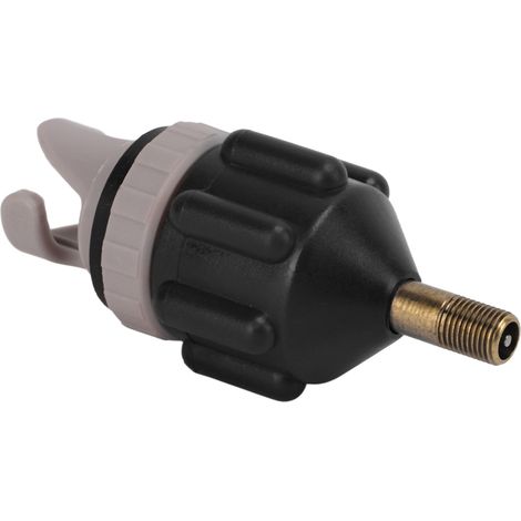 Hochdruck-Luftpumpenventiladapter, robust, leicht, langlebig, praktisch, schwarz (1/5)