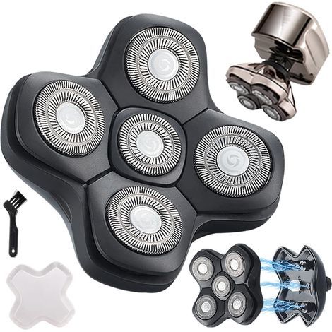 Hypoallergenic replacement head for Pitbull Platinum Pro Butterfly Kiss and Palm electric shavers (1/5)
