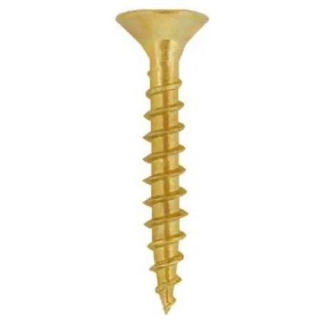 Tornillo tps para tableros de aglomerado 5x60 friulsider 07101d50060f2-galvanizado amarillo-25 piezas