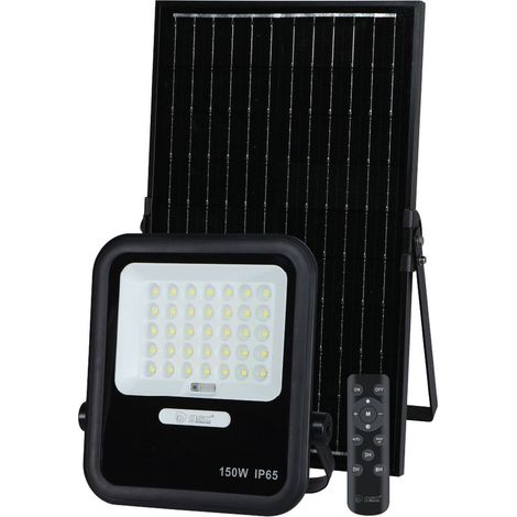 Miloha LED-Solarprojektor 8W 6500K IP65 Schwarz (1/2)