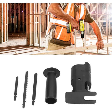 Adaptateur pour perceuse électrique vers scie électrique, scie alternative électrique, scie sabre, adaptateur pour scie sauteuse électrique portable (1/5)