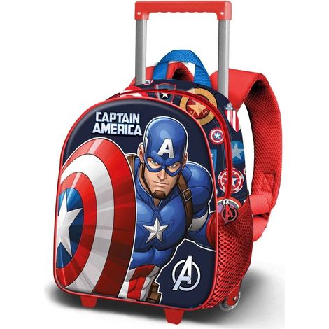 Trolley 3D Patriot Capitan America Marvel 34cm