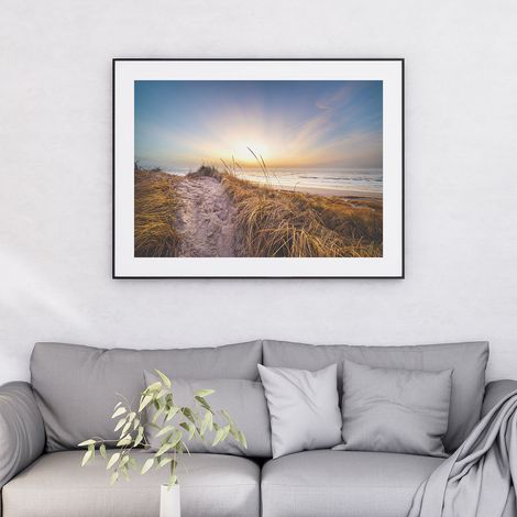 Affiche / Poster - Paysage Mer - 60x80 cm - Bordure noire (1/5)
