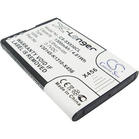 NX - Batterie téléphone 3.7V 1300mAh - V30145-K1310-X456 (1/5)