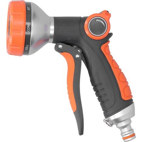 Buse de Tuyau d'Arrosage Multifonction Type Européen - Haute Pression, pour Lavage Auto et Arrosage (1/5)