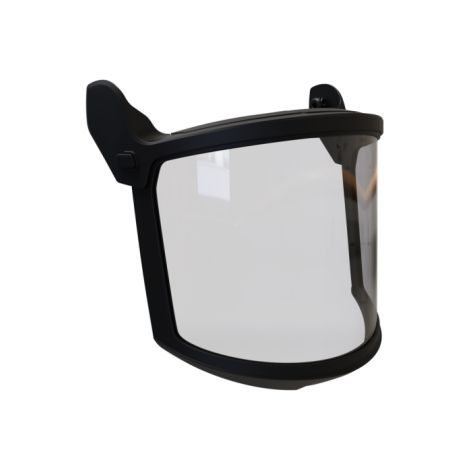 Pantalla incolora de policarbonato con protector de barbilla Mira Shield Clear IRUDEK