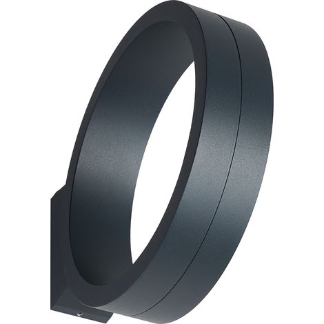 Applique HOOP gris anthracite 3000K 314lm 4,5W IP65 - EUROPOLE - 37913