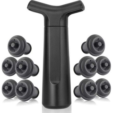 Reusable Wine Stopper/Vacuum Pump/Wine Pourer - The Best Way to Preserve Wine - Valentine's Day Gift (1/4)