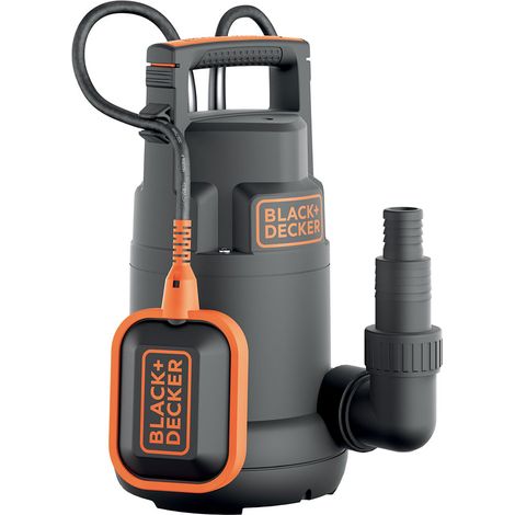 ELETTROPOMPA SOMMERGIBILE PVC 'BXUP250PCE' 250 watt - 6000 litri/h  - BLACK DECKER