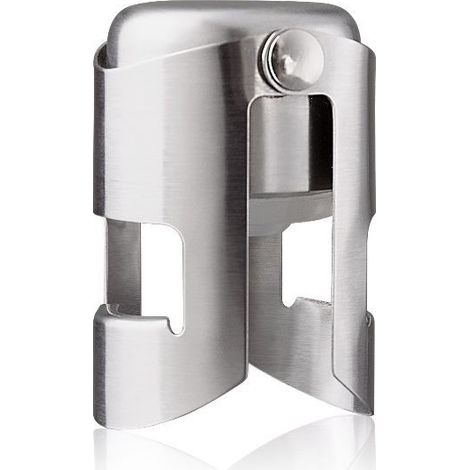 Tappo per Champagne in Acciaio Spazzolato - Vacuvin