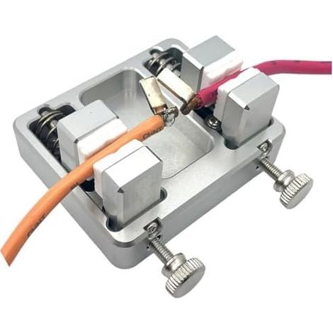 Pince de soudage réglable en alliage d'aluminium, avec double pince antidérapante, pour travaux bricolage précis et soudure électrique - (1/5)