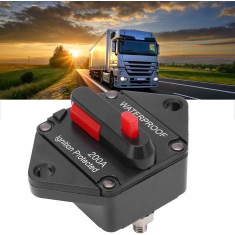 Le disjoncteur de protection automatique pour systèmes audio de voiture convient aux appareils électriques tels que les phares, les réfrigérateurs et les ventilateurs de voiture, avec un courant nomin (1/5)