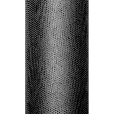 Tulle nero liscio 0,3 x 9 m