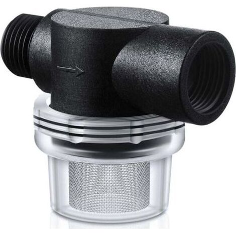 Water pump filter, 1/2 inch RV replacement hose filter for screwing on, compatible with WFCO or Shurflo pumps (1/4)