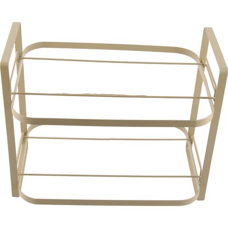 Égouttoir à tasses multi-étagères avec plateau amovible, séchoir pour verres, bouteilles et bols. (1/5)