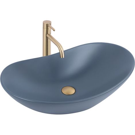 LAVABO SOBRE ENCIMERA REA ROYAL BLUE (1/5)