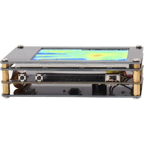 Caméra thermique infrarouge portable, écran LCD, capteur de température infrarouge numérique haute précision pour tests d'équipements. (1/5)