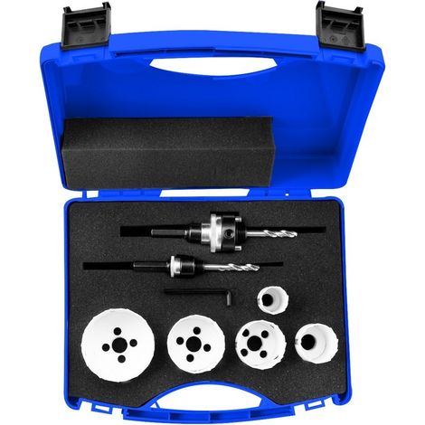 coffret trépans Izar HSSE 8%Co bimétal TPI 4-6 de 25 à 64 mm (1/2)