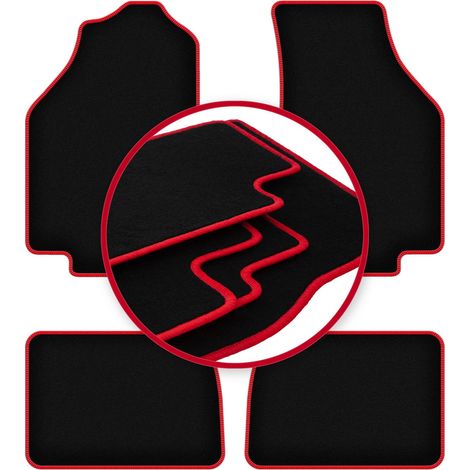 Alfombrillas CARLUX-RED para Honda Civic III hatchback (1983-1987)