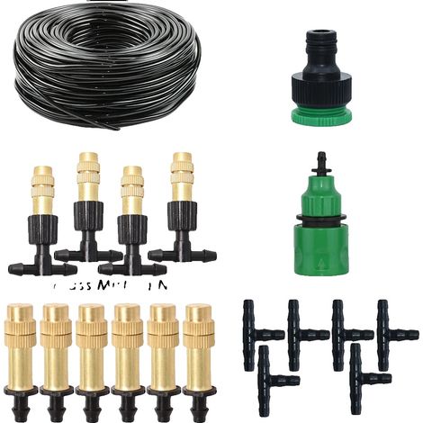Kits d'arrosage, Système de brumisation, Compatibilité extérieure, 20M (1/2)