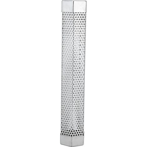 Portable 12 pouces tube fumoir en acier inoxydable pour barbecue accessoire de grillade électrique gaz charbon fumoir hexagonal (1/5)