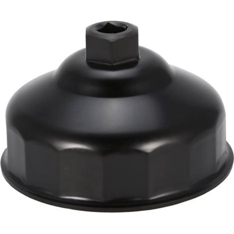 Chiave per filtro olio da 86 mm, 16 scanalature, bussola terminale, strumento per la rimozione del tappo con attacco quadro, attrezzi per riparazione auto