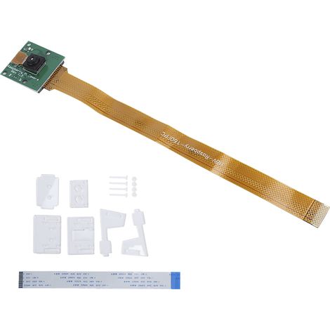 Kamera-Kit für Raspberry Pi 3: Kameramodul, Halterung und 15 cm Kabel für Zero 1.3/Zero W (1/5)