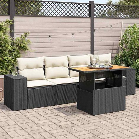 Cobertizo para 2 cubos de basura acero antracita 138x79x117 cm vidaXL (1/5)