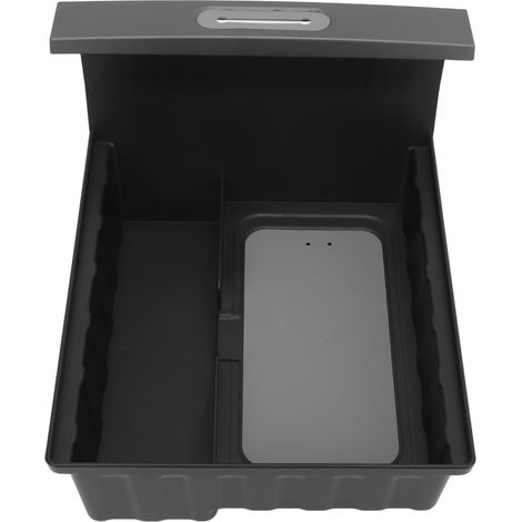 Console de rangement central antidérapant, boîte de stockage robuste pour accoudoir, compatible Tesla Model 3 et Model Y, résistante à l'usure, organisateur d'habitacle. (1/5)