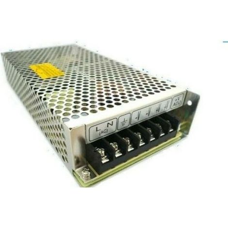 ALIMENTATORE TRASFORMATORE 220V STABILIZZATO 24V 5A TRIMMER PER LED TELECAMERA
