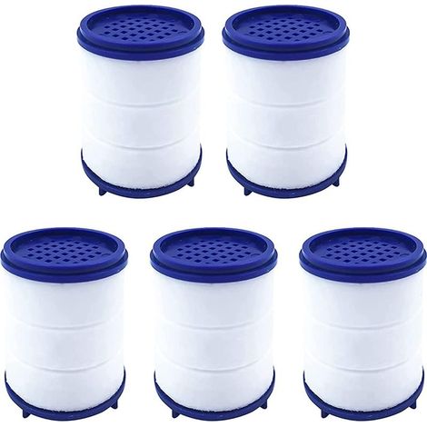 Faucet Spray Nozzle, Replacement Water Filter, Hard Water Softener for Kitchen Faucet, Replacement Filter Cartridges, 5 Pieces (1/5)