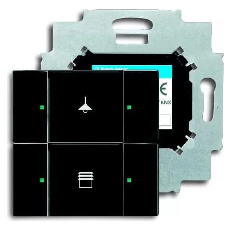 Busch-Jaeger Tastsensor 2fach m.Busankoppler 6126/01-885 (1/2)