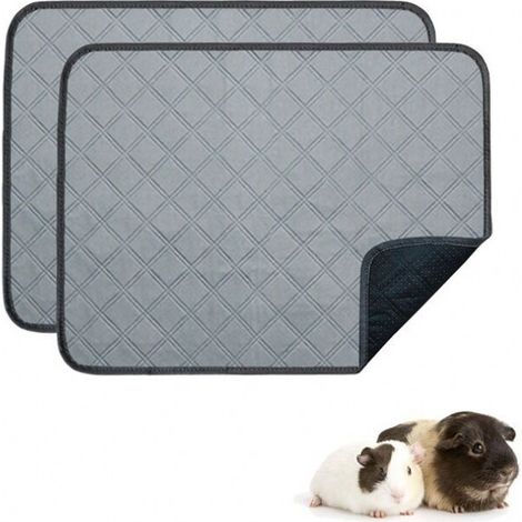Washable Dog Urine Pads - Pack of 4, Reusable, Waterproof, for Puppies, Pet Training Pads, Super Absorbent (Light Grey, 45.7 x 61 cm - Pack of 4) (1/4)