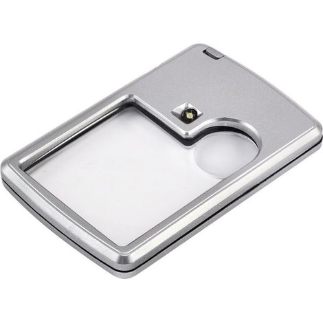3X 6X Haute Qualité Double Illumination Loupe Loupe de Poche Loupe portable avec double éclairage pour lecture et inspection de bijoux (1/5)