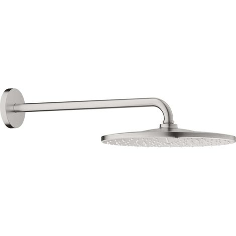 Grohe Rainshower Mono - Rociador de ducha, diámetro 31 cm, acero inoxidable 26558DC0 (1/2)