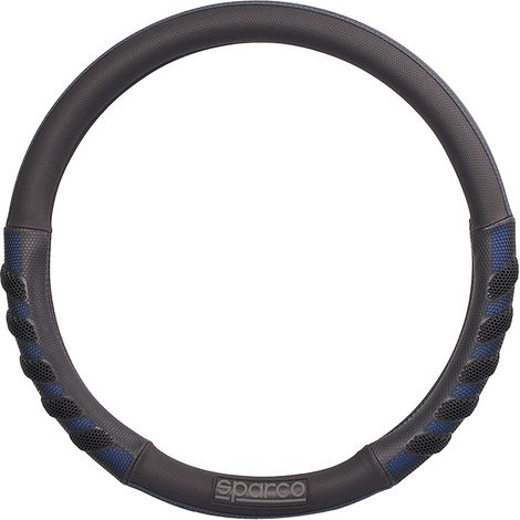 Couvre-volant Grip - Noir et Bleu (1/4)
