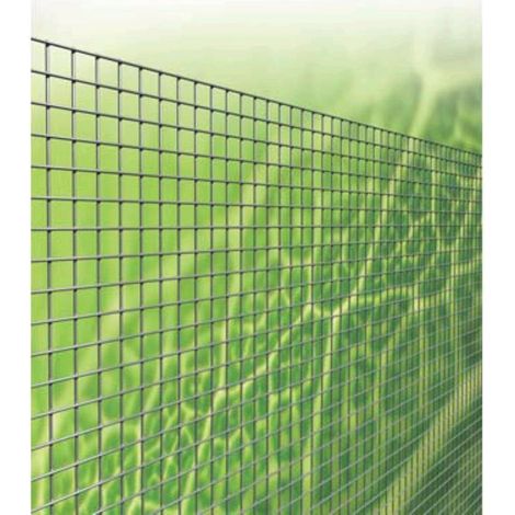 Rete Elettrosaldata Zincata Dopo 12X12 Stars - Mm 0,95 - Rt. Mt 25 - Altezza Cm 50 - 1 Pz