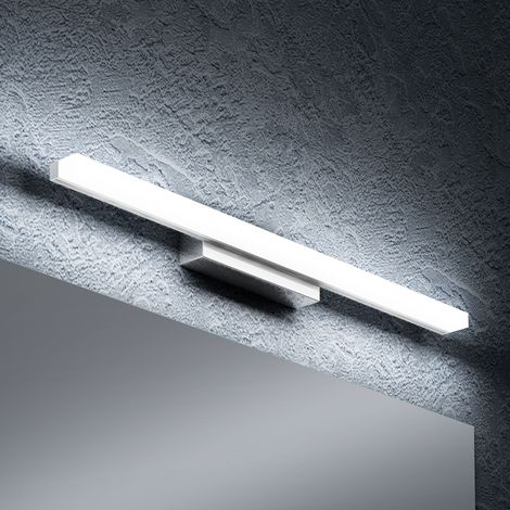 doporro Lámpara de Baño LED para Espejo 60cm Luz Baño Espejo 6000K LED 14W Cromada Spiegelstrahl (1/5)