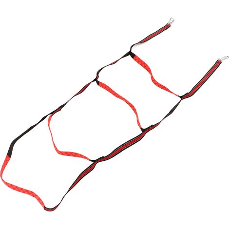 Échelle de corde marine robuste résistante aux UV, 4 marches, universelle pour kayak, bateau à moteur et canoë, durable et fiable (1/5)