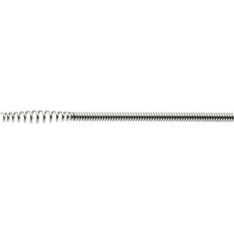 ROTHENBERGER Espiral de limpieza de tuberías, 8mm x 7,5m con cabezal de maza - 72412