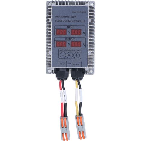 Zoternen Regolatore di carica per batteria solare Boost MPPT tensione regolabile impermeabile con display 24-85 V 300 W
