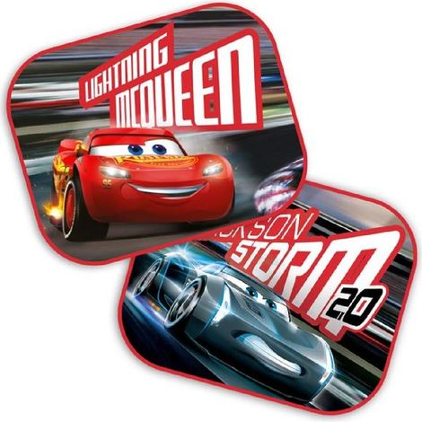 Jeu De 2 Pare-Soleil Lateraux - Cars 3 44x35 Cm