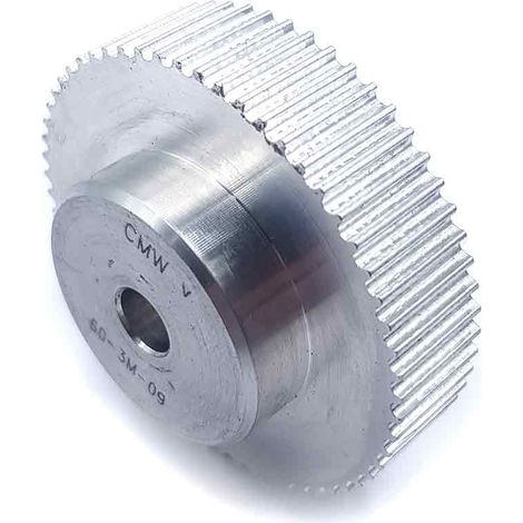 Poulie dentée moyeu plein PD3M60-9