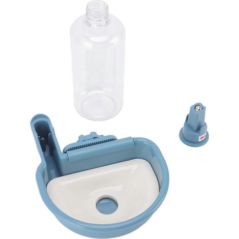 Automatischer Wasserspender für Haustiere, 480 ml, abnehmbarer, wandmontierter Schwerkrafttränker, sicher und praktisch für Katzen und Hunde (1/5)