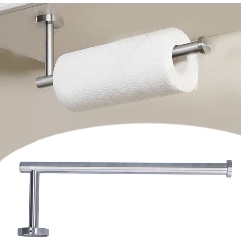 Porte-Serviettes Mural Acier Inox 304 Brossé pour Salle Bain Cuisine (1/5)